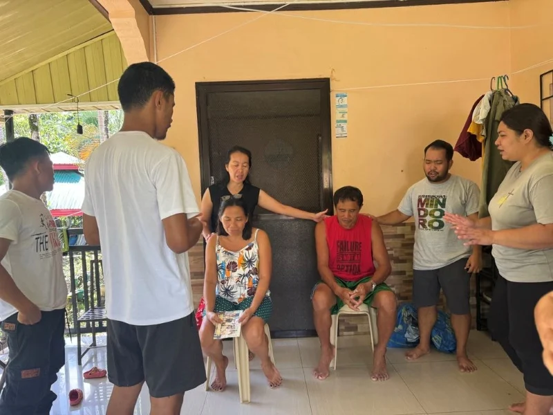Discipleship Training School students in worship and teaching