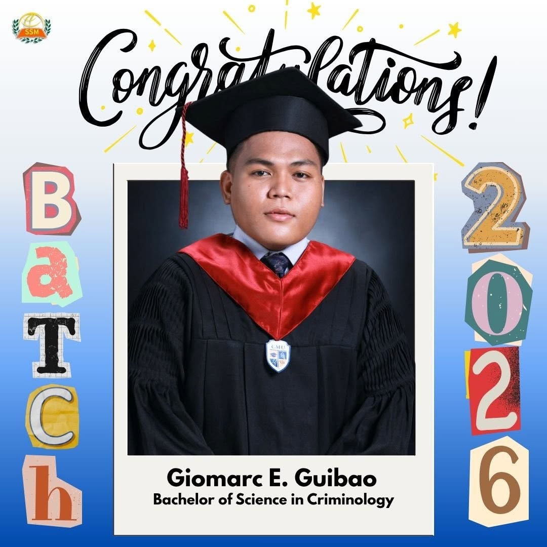 Giomarc E. Guibao, Bachelor of Science in Criminology
