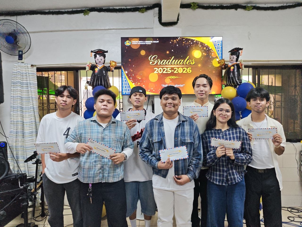 YWAM Balut SSM graduation celebration photo 1